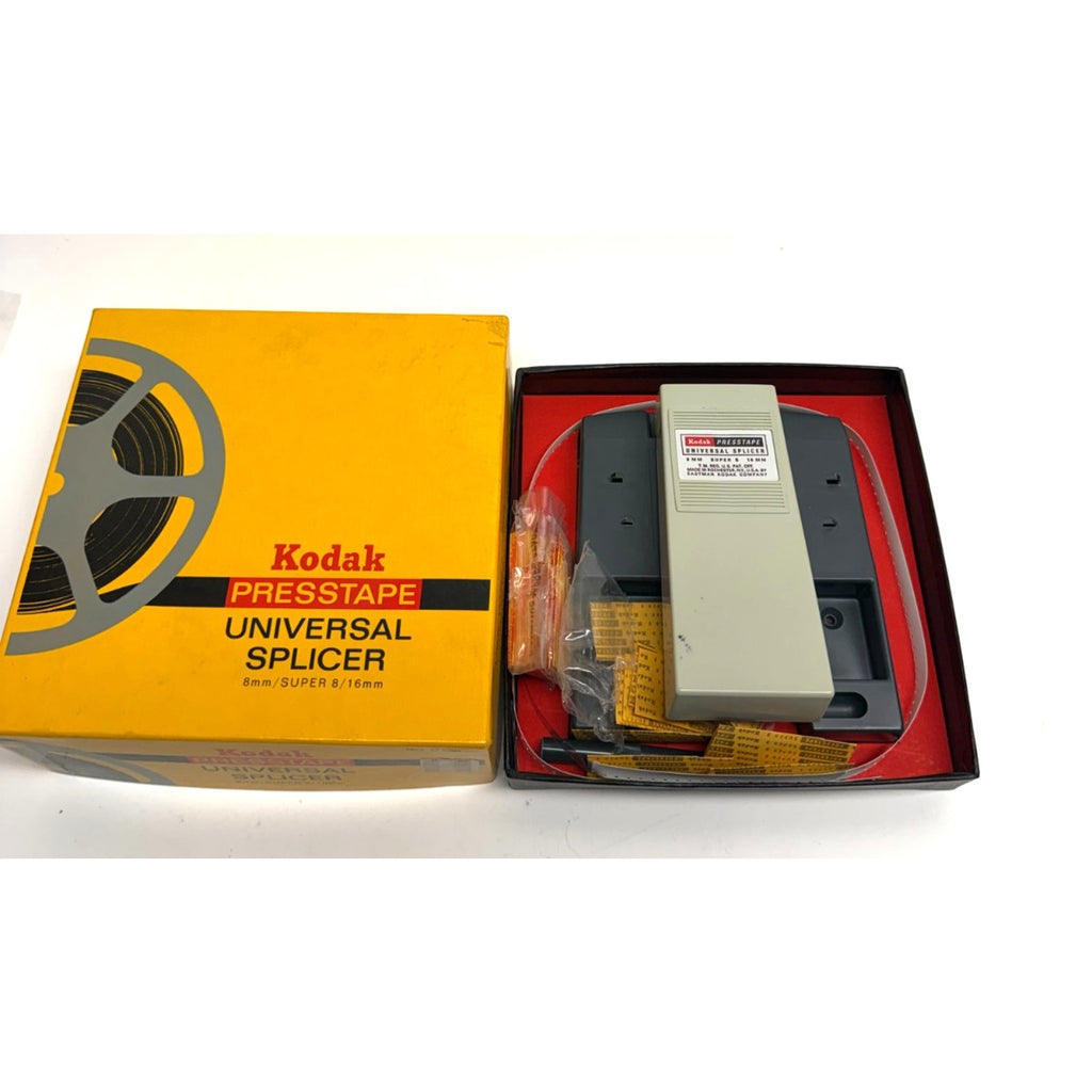Vintage Kodak Presstape Universal Splicer Super 8/8MM/16MM Original Box D550