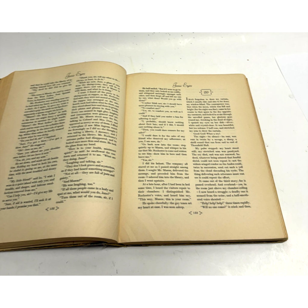 Vtg Jane Eyre-Charlotte Bronte 1943 Random House Edition Eichenberg Engravings