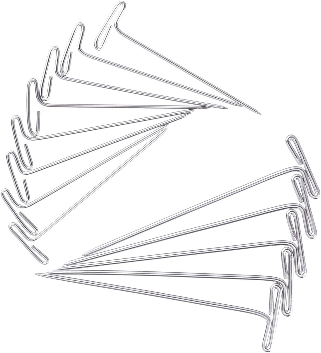 150 Pieces Steel T-Pins for Blocking Knitting, Modelling and Crafts(2 Inch, 1-1/2 Inch)