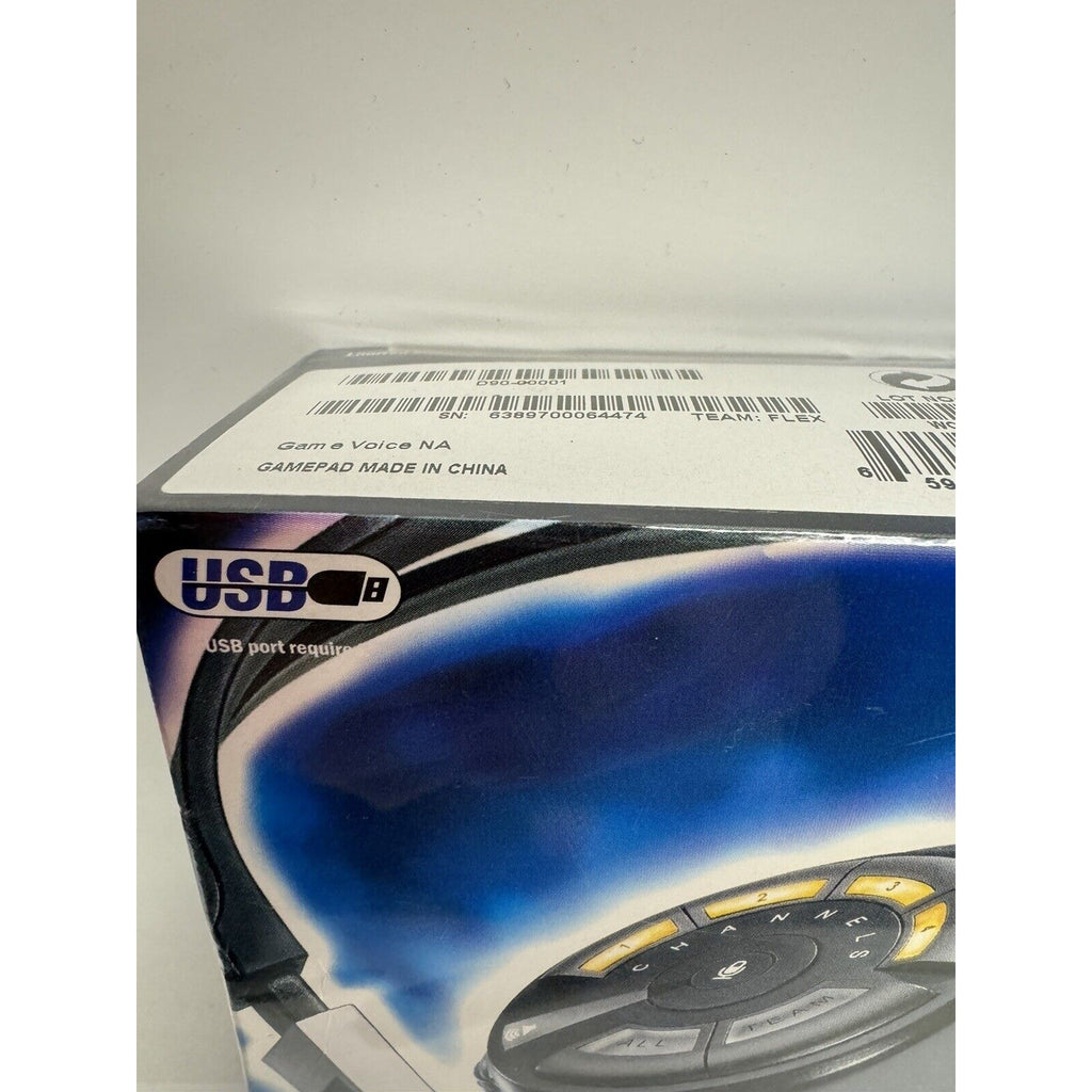 Vintage FACTORY SEALED Microsoft Sidewinder Game Voice Headset PC