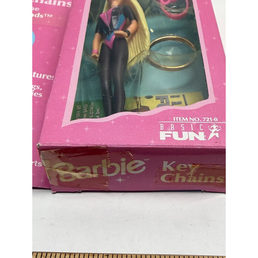 Vintage New 1996 Sealed Vintage Barbie Key Chain Ocean Friends