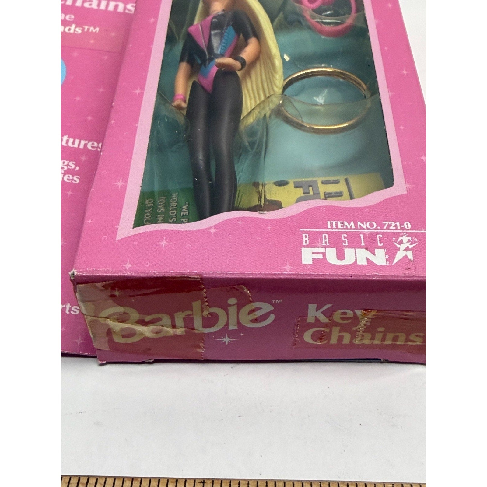 Vintage New 1996 Sealed Vintage Barbie Key Chain Ocean Friends