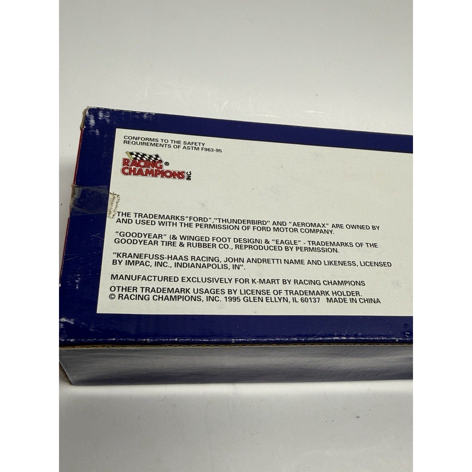VTG Racing Champions Kranefuss-hass 37 john andretti 1/64 transporter with cab