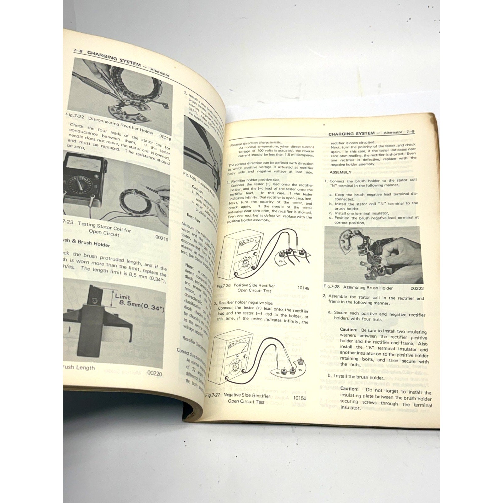 Vintage 1970 Toyota Crown 2M Engine Repair Manual OEM Guide Book #98004
