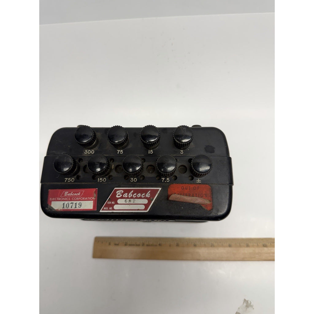 Vintage Weston Volt Meter D.C. Model 901
