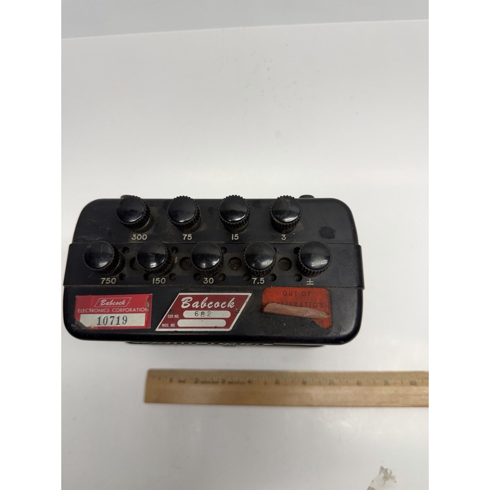 Vintage Weston Volt Meter D.C. Model 901